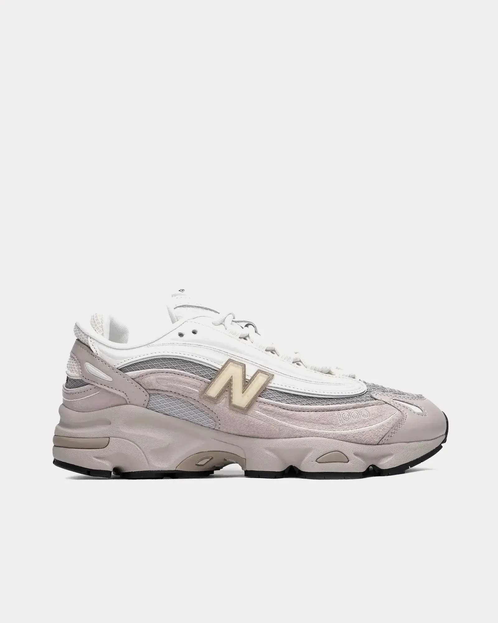 1000 Grey / Moonrock / White Low Top Sneakers