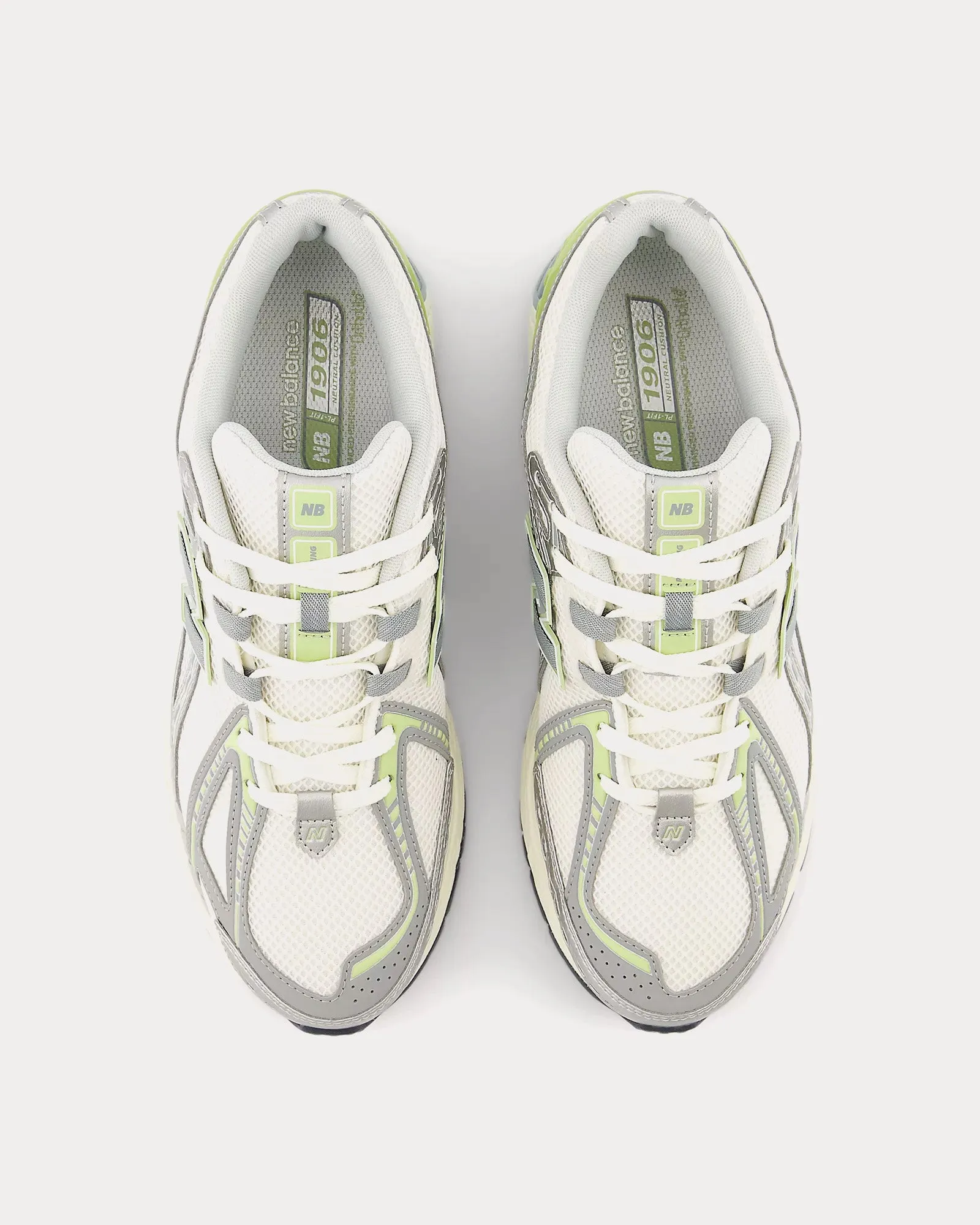 1906r Sea Salt / Everglade Green / Slate Grey Low Top Sneakers