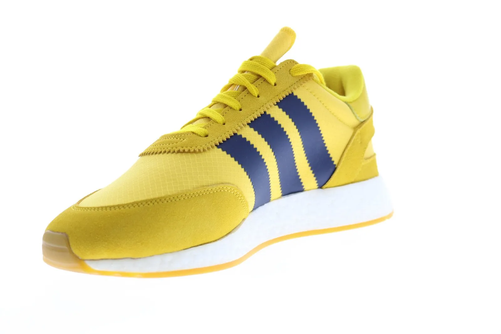 Adidas I-5923 BD7612 Mens Yellow Lace Up Lifestyle Sneakers Shoes