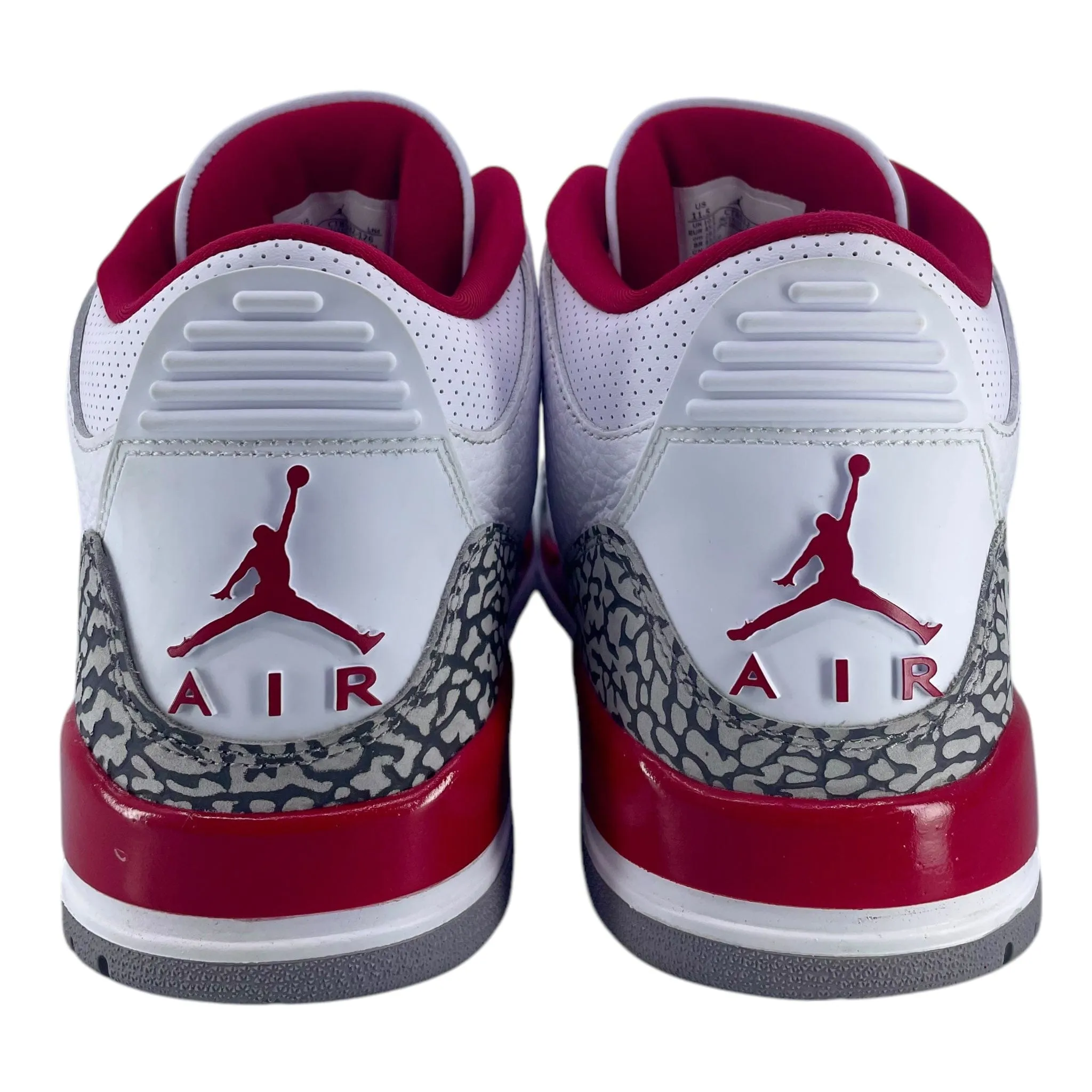Air Jordan 3 Retro Cardinal Red Pre-Owned