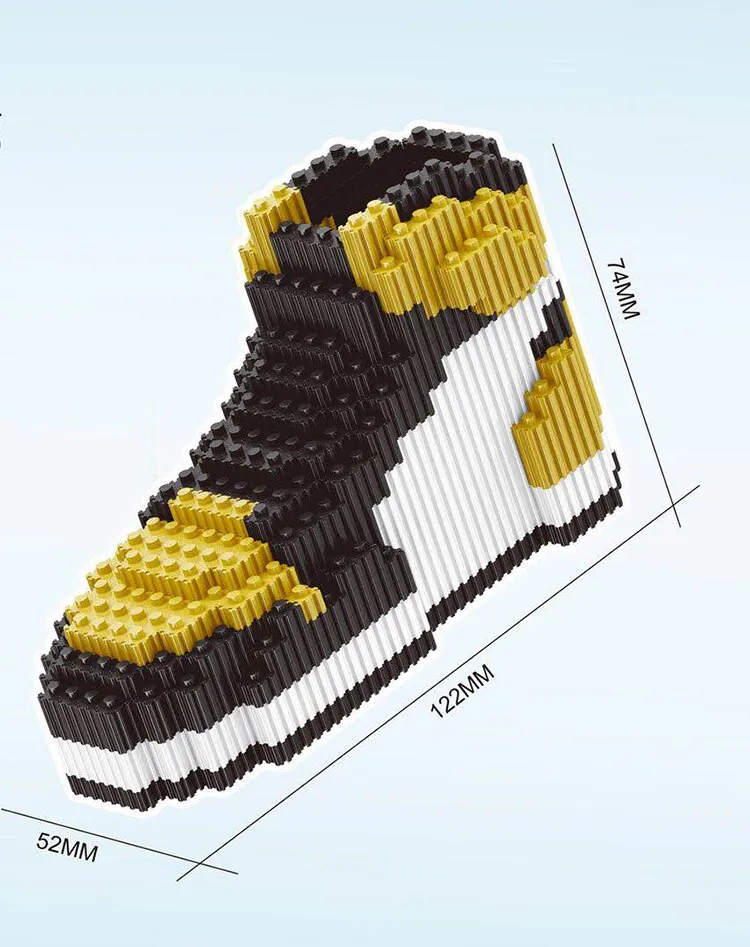 AJ Sneakers Mini Building Block Model