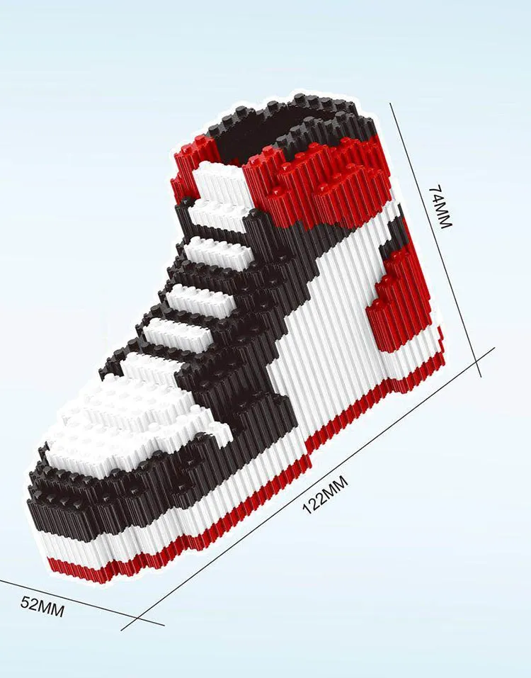 AJ Sneakers Mini Building Block Model