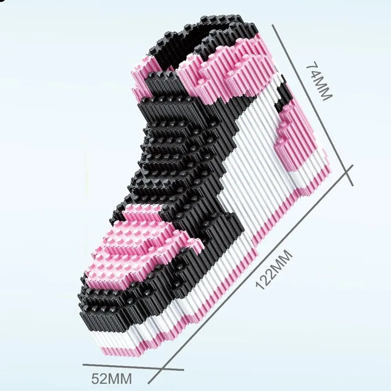 AJ Sneakers Mini Building Block Model