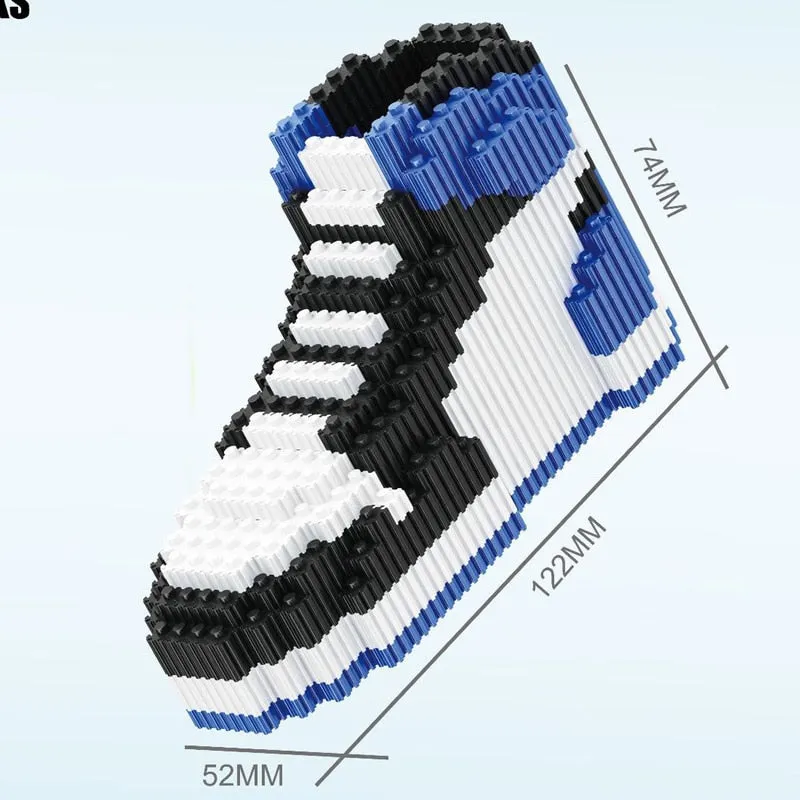 AJ Sneakers Mini Building Block Model