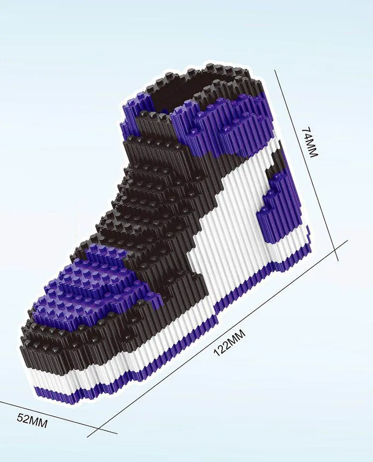 AJ Sneakers Mini Building Block Model
