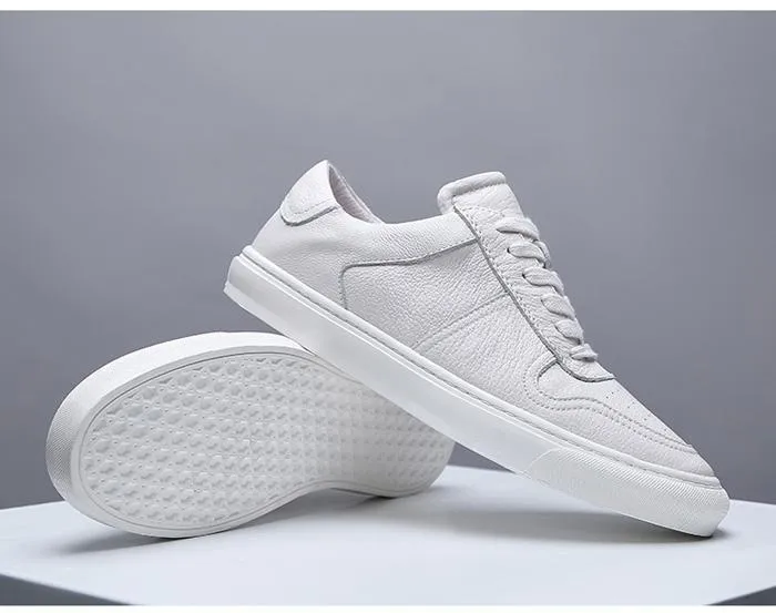 Angelo Ricci™ Breathable Casual Leather Sneakers