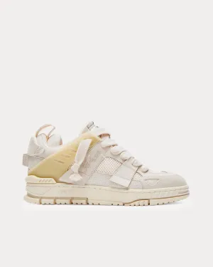 Area Patchwork Beige / Beige Low Top Sneakers