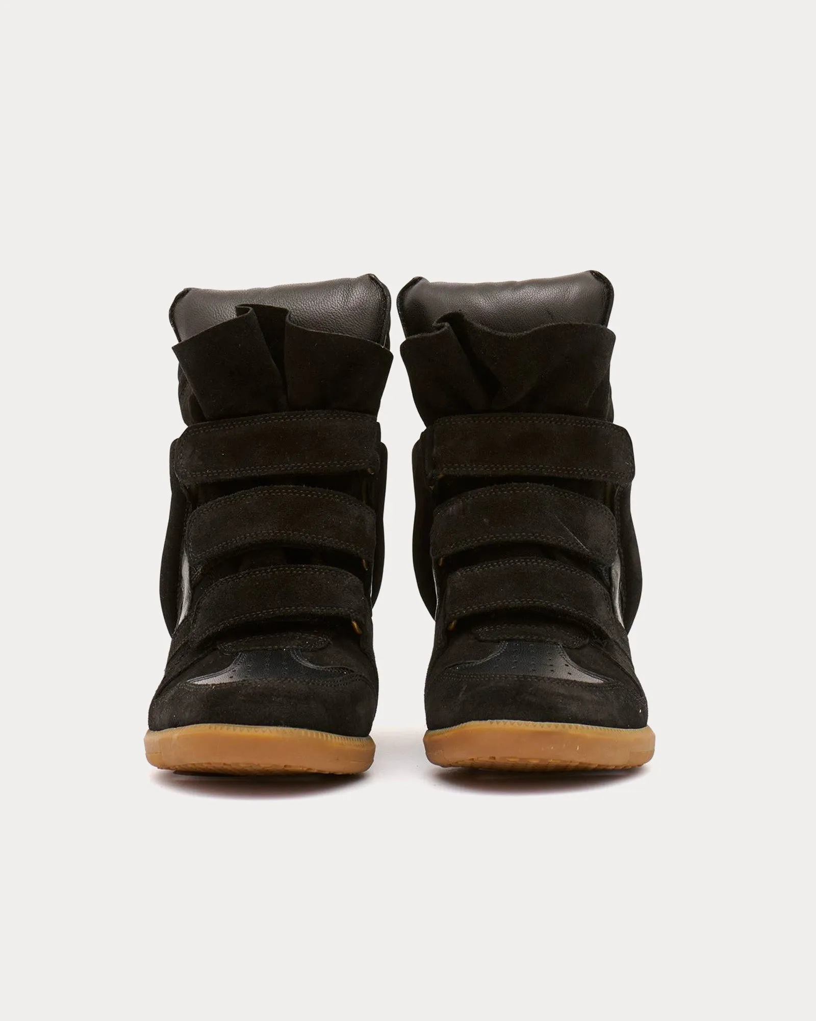 Bekett Suede Black High Top Sneakers