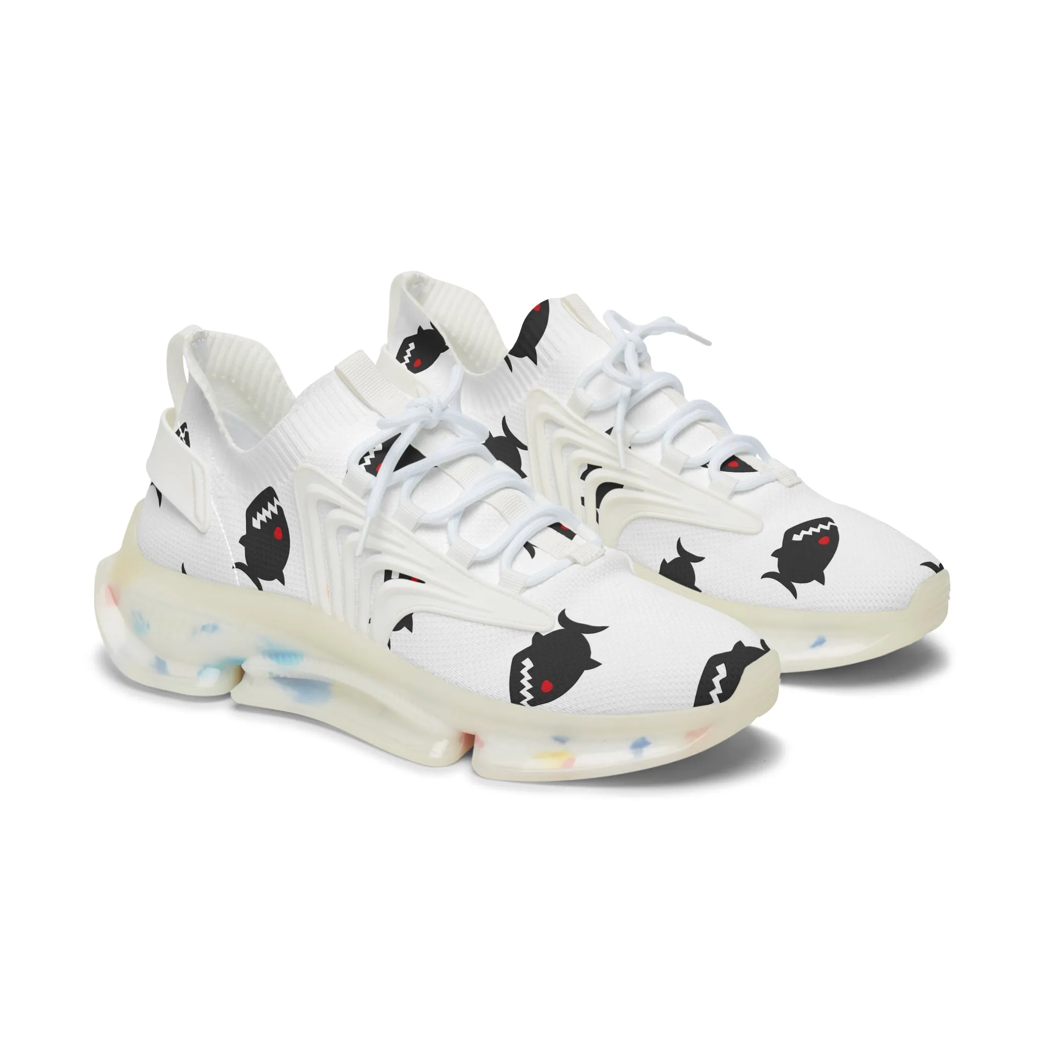 Black Piranha Women's Mesh Sneakers