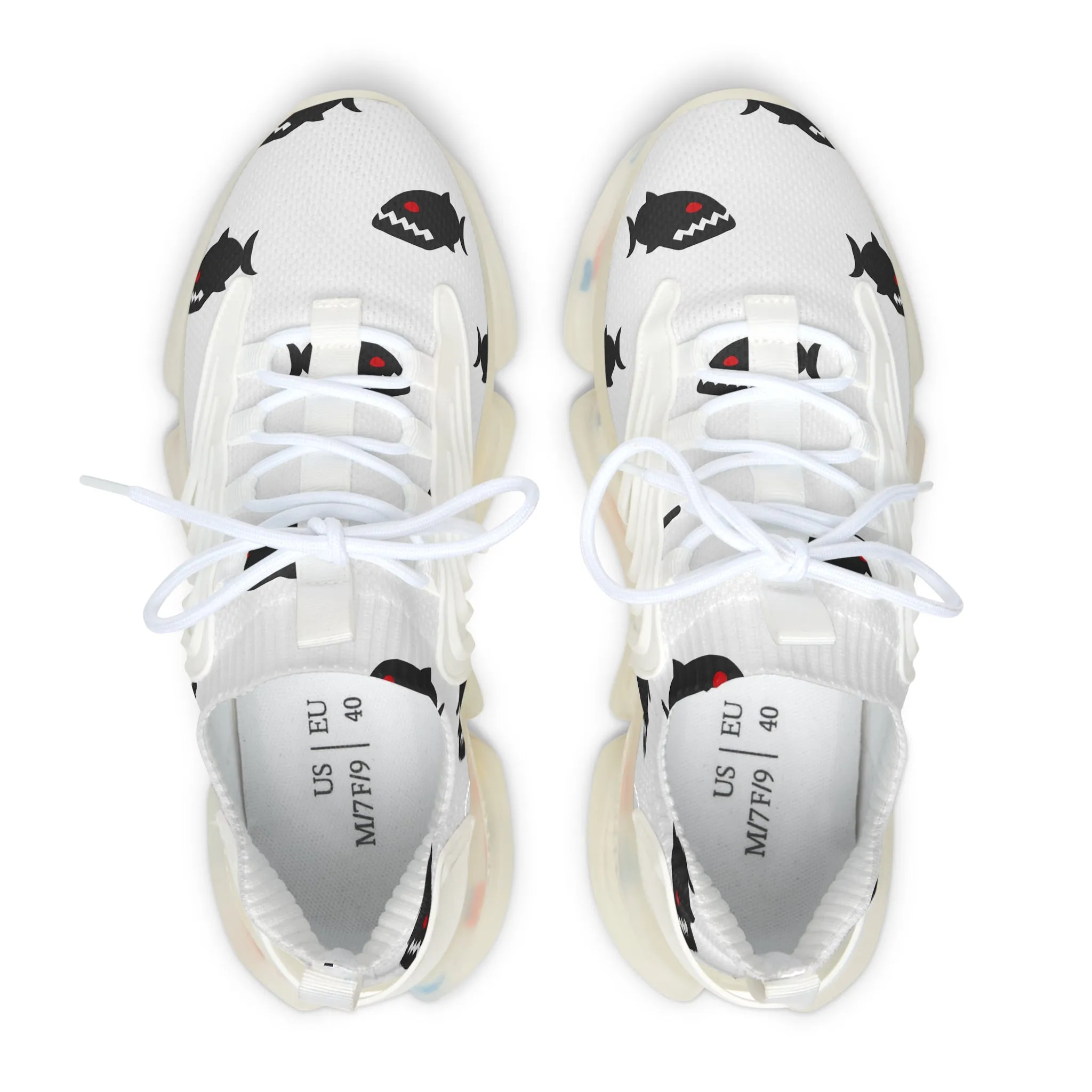 Black Piranha Women's Mesh Sneakers