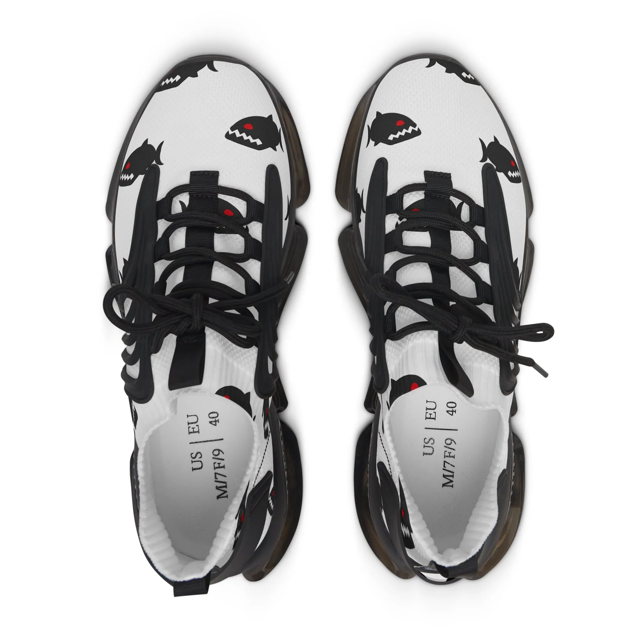Black Piranha Women's Mesh Sneakers