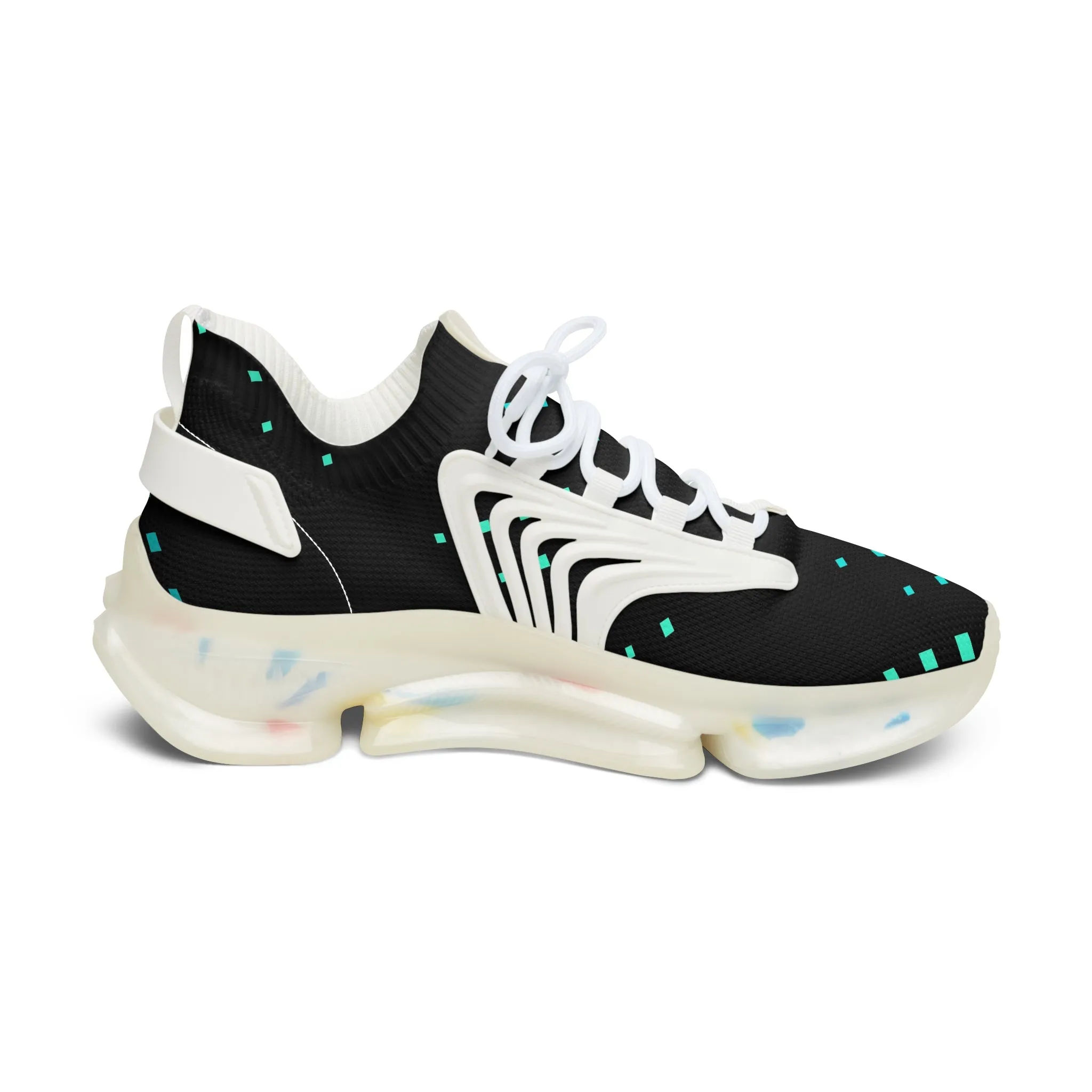 Blue Diamonds Women's Mesh Sneakers