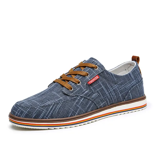 Breathable Casual Canvas Men Shoes