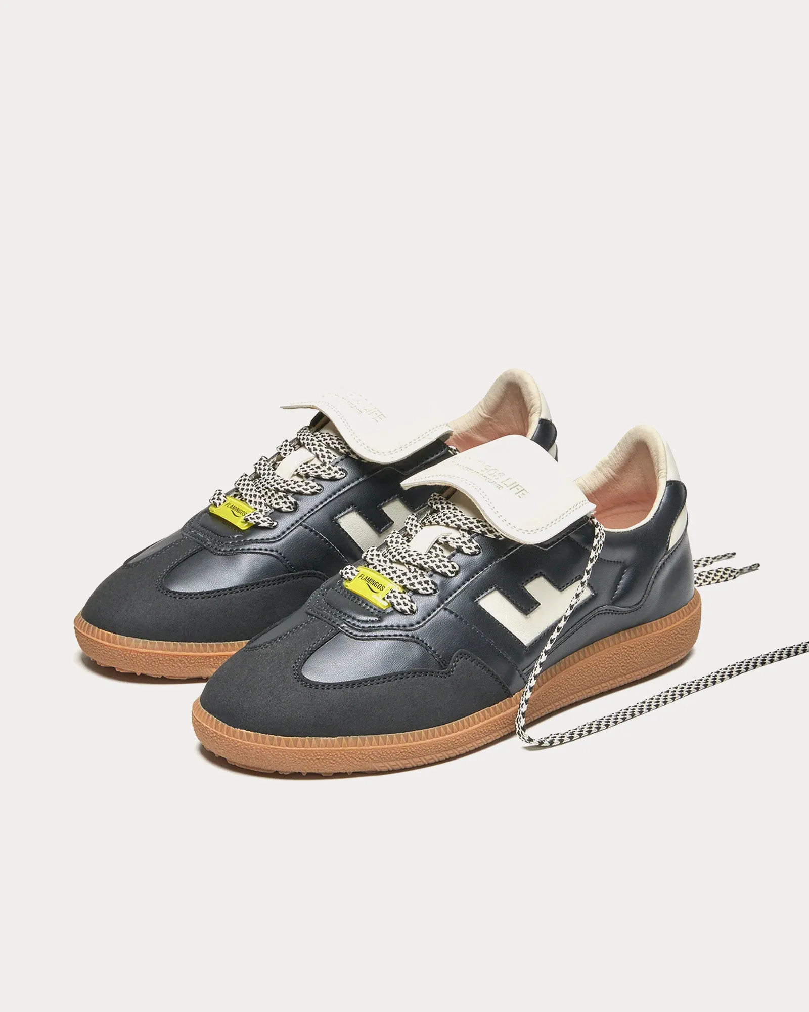 Burela Slim Player Black Low Top Sneakers