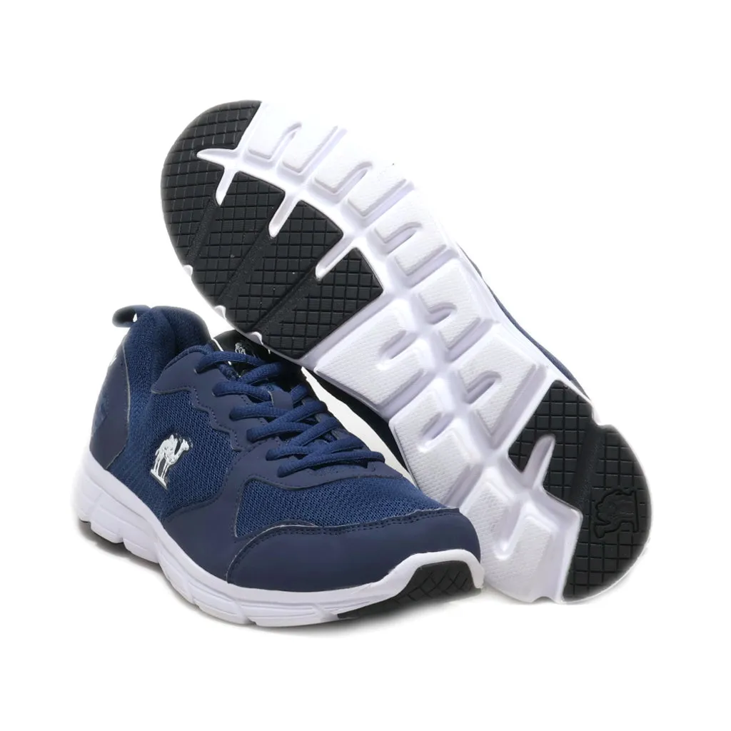 Camel Crown Sport Shoes Leather Blue Colour For Men