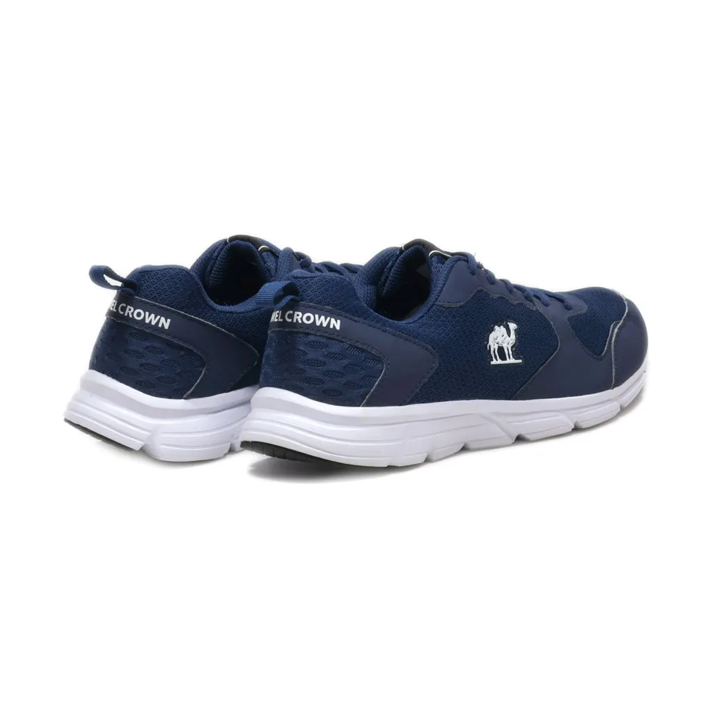 Camel Crown Sport Shoes Leather Blue Colour For Men
