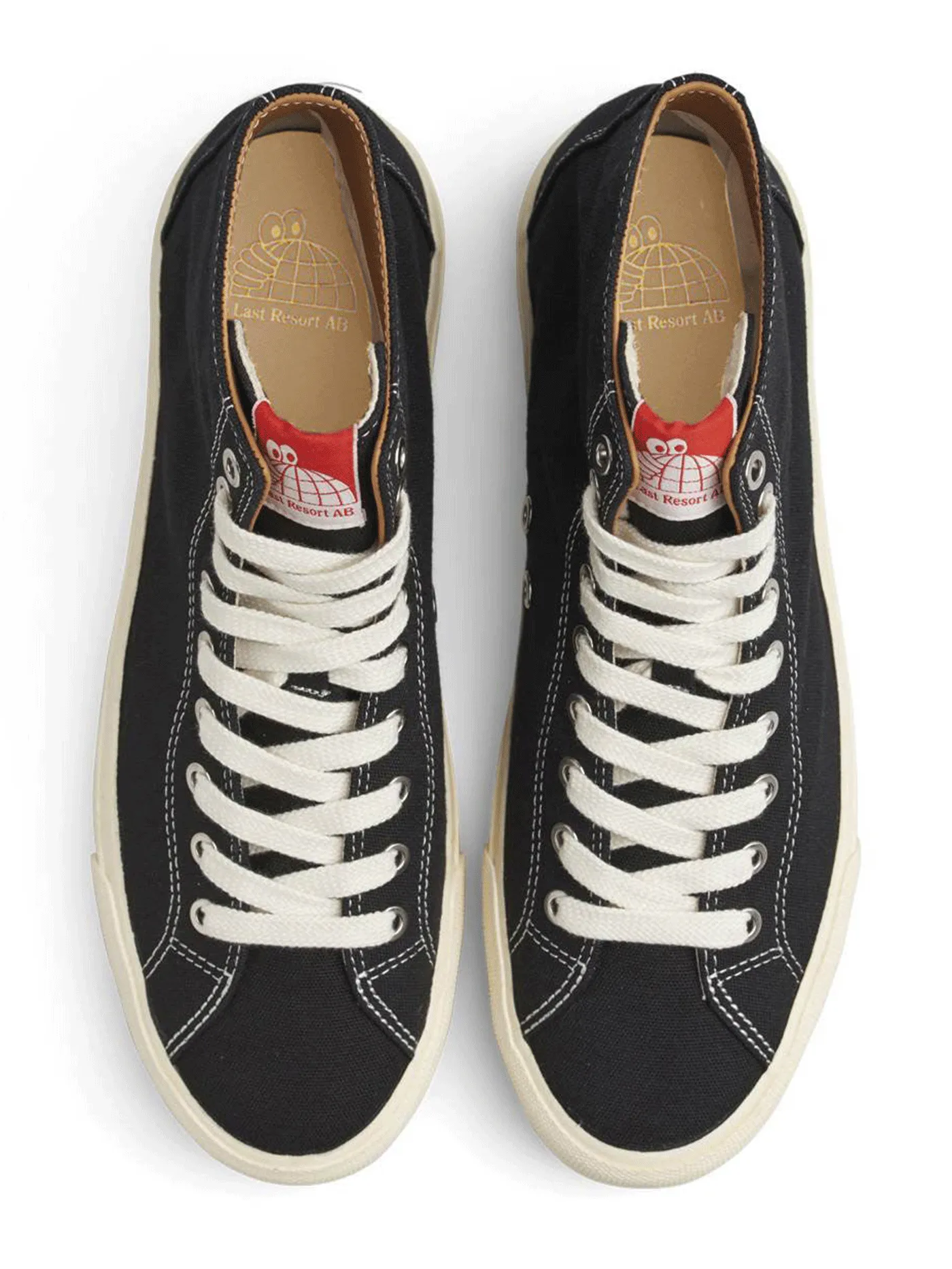 Canvas Hi Black/White Shoes