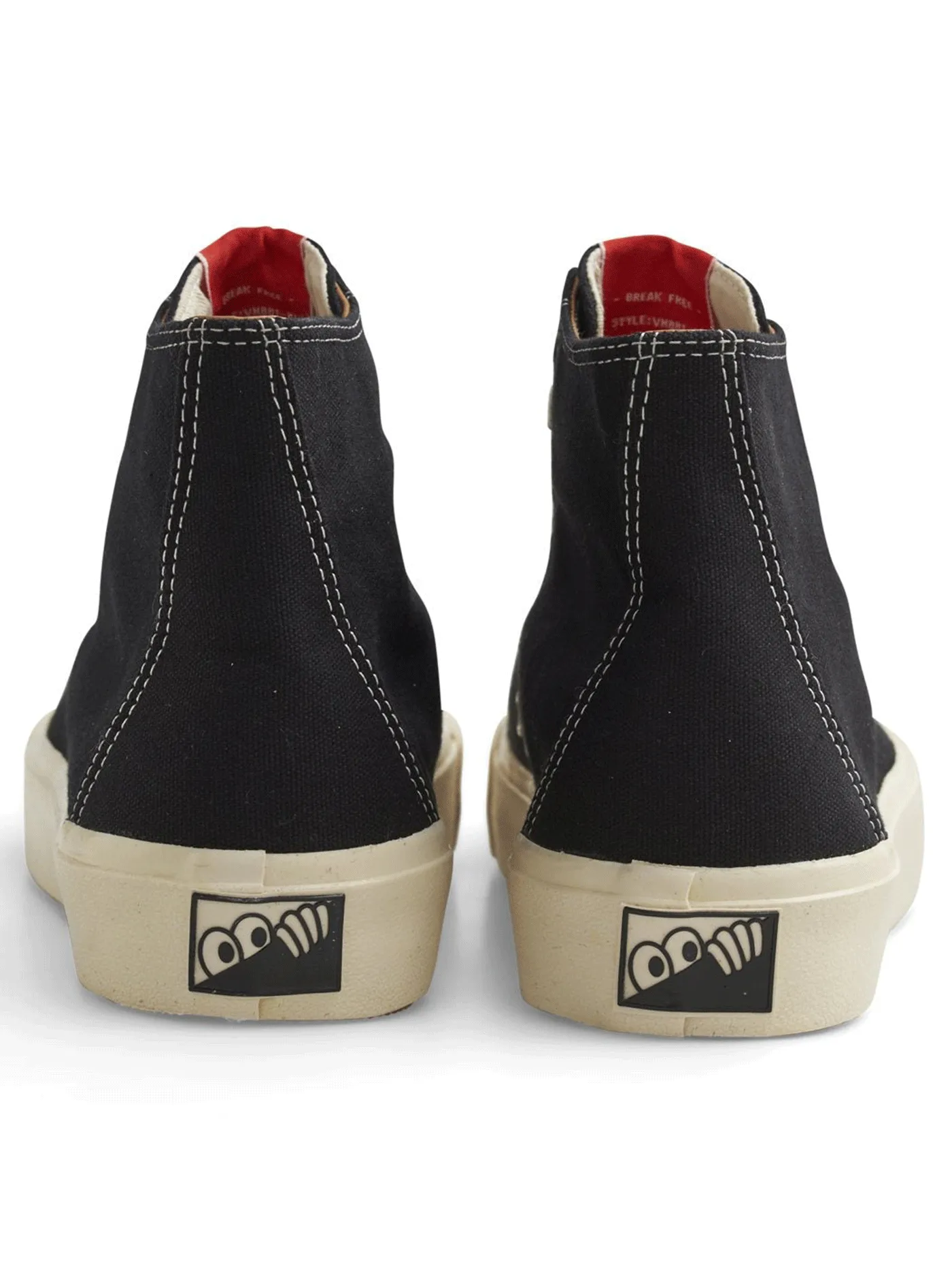Canvas Hi Black/White Shoes