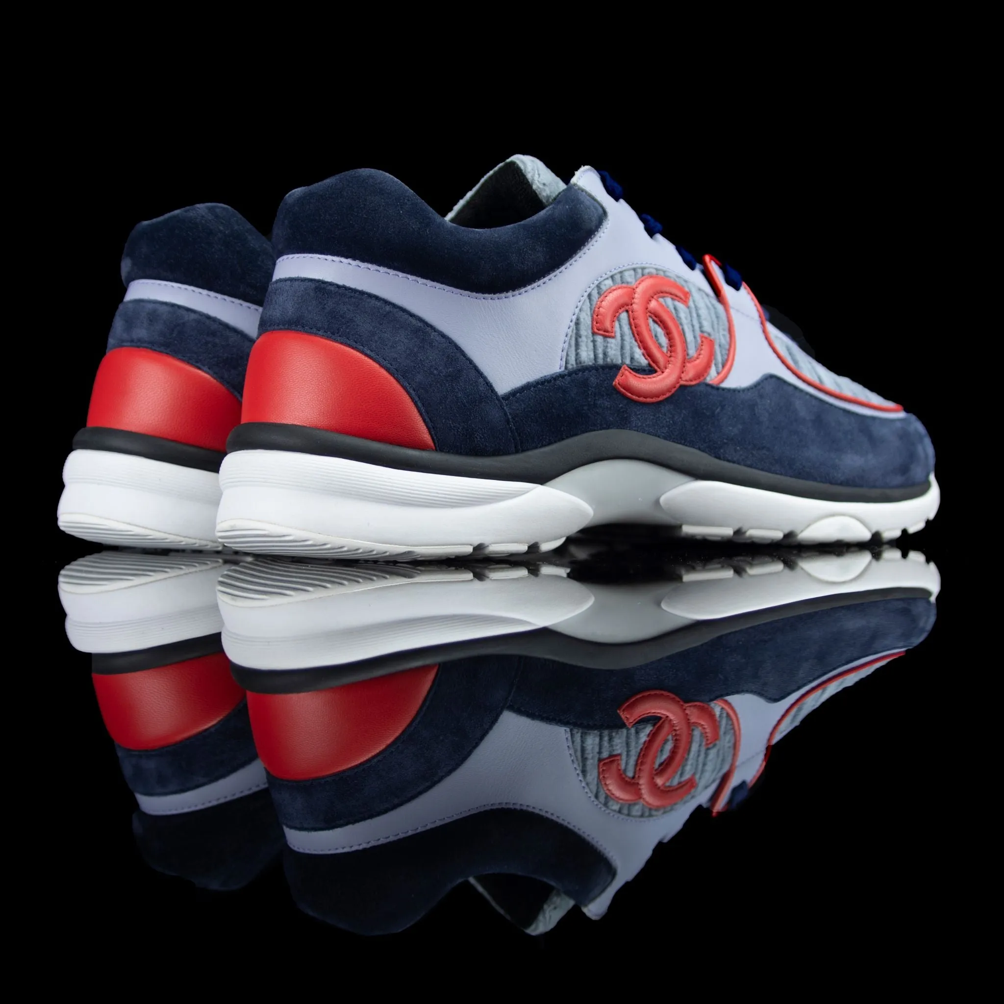 CC Sneakers Nylon/Leather/Suede/Corduroy