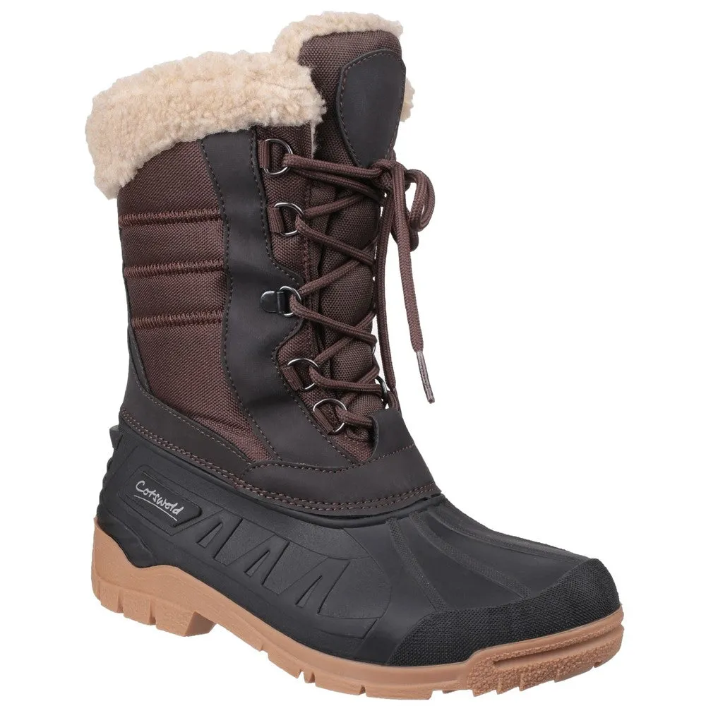 Coset Weather Boots Brown