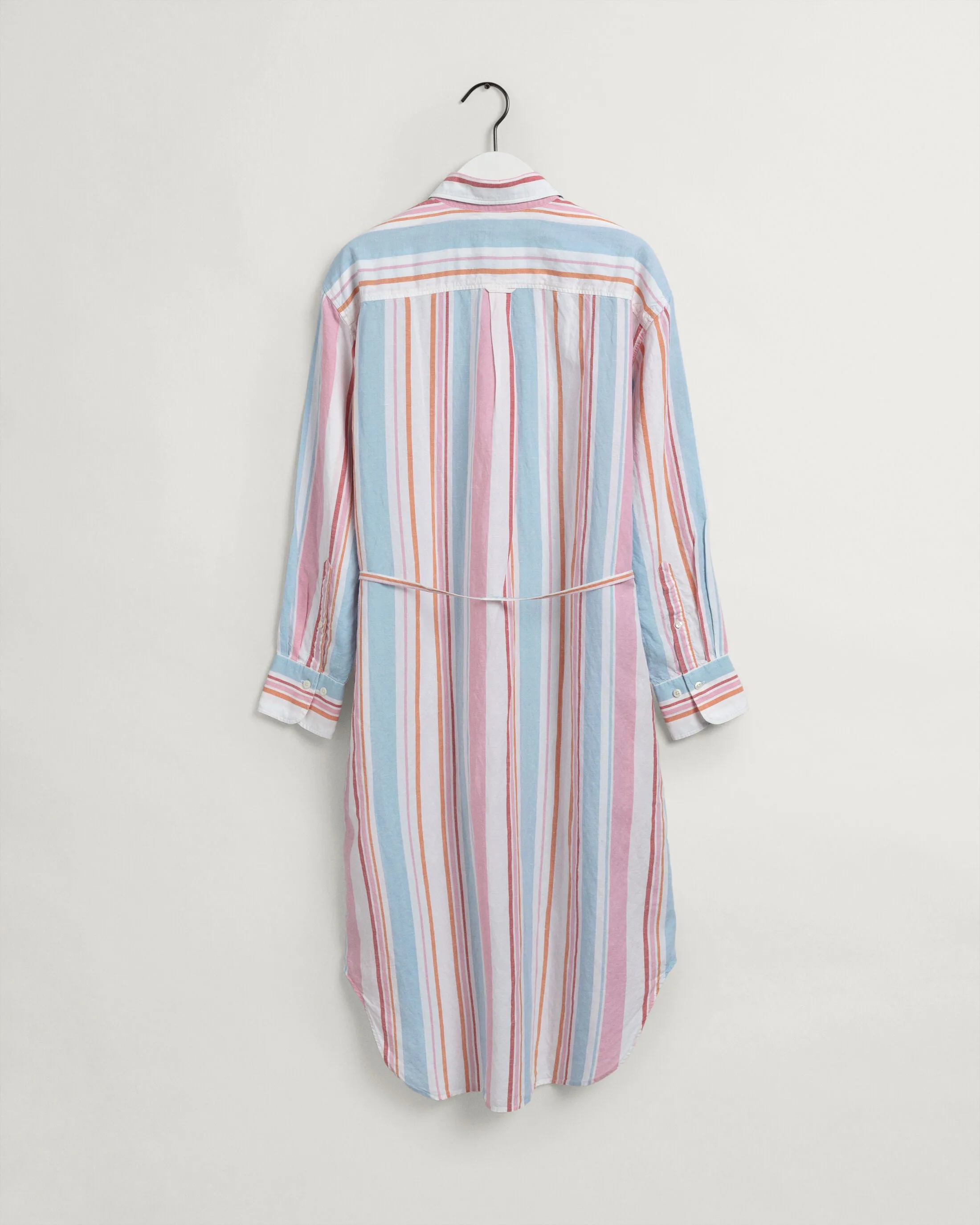 D1. Multistripe Shirt Dress - Multicolor