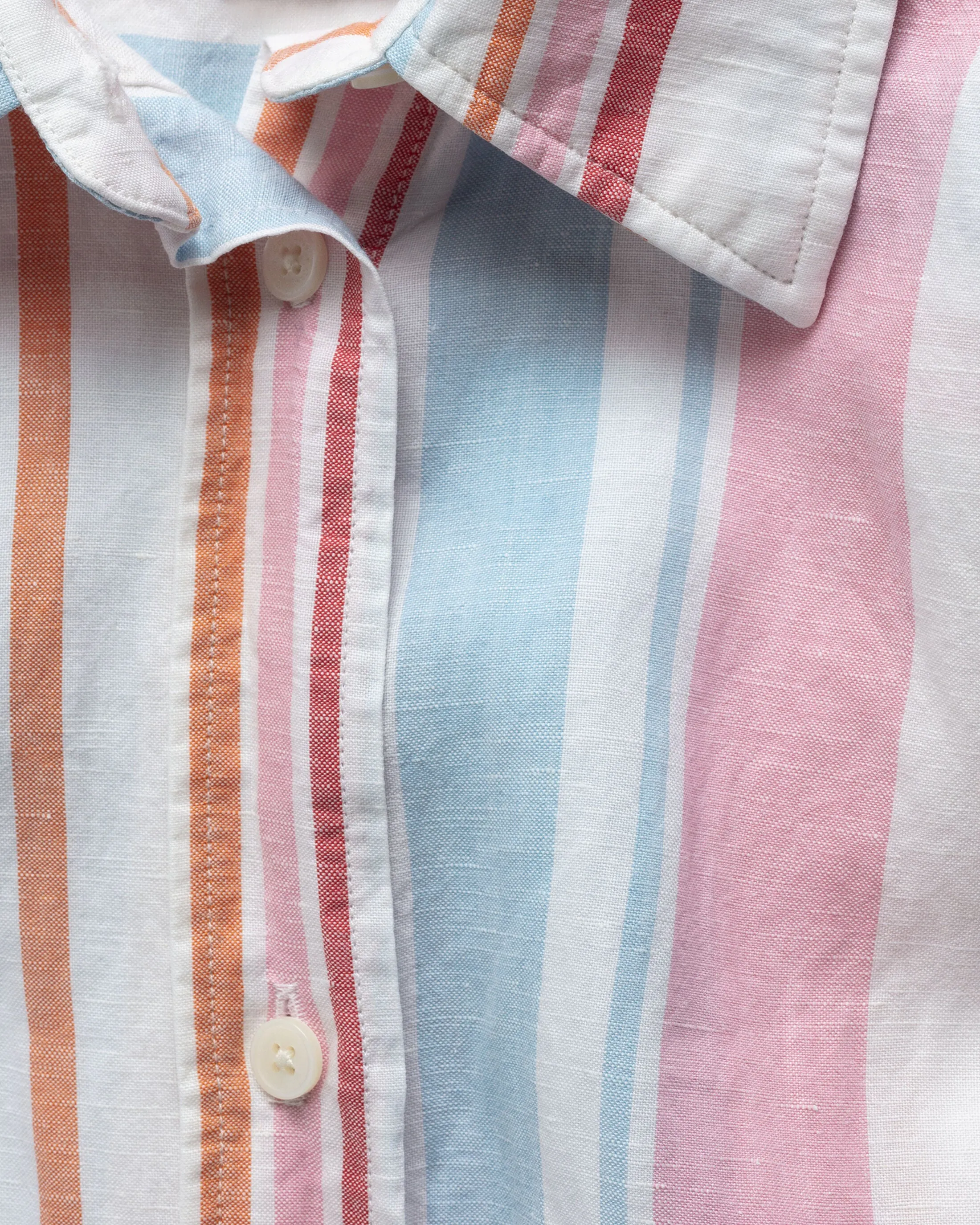D1. Multistripe Shirt Dress - Multicolor