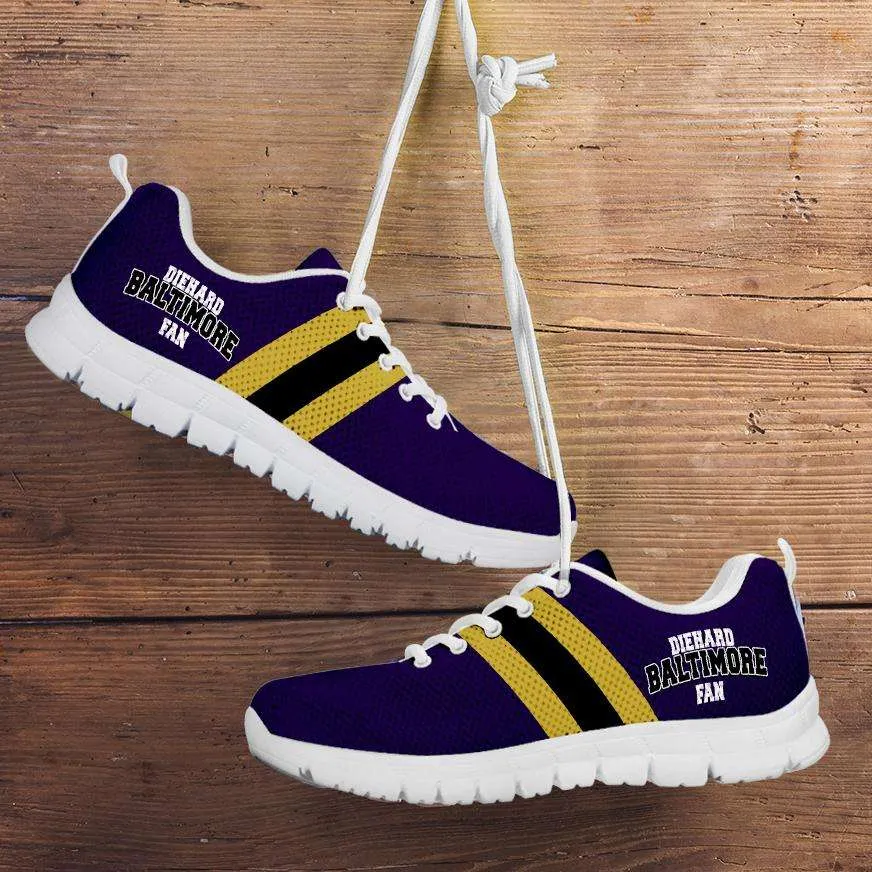 Diehard Baltimore Fan Running Shoes