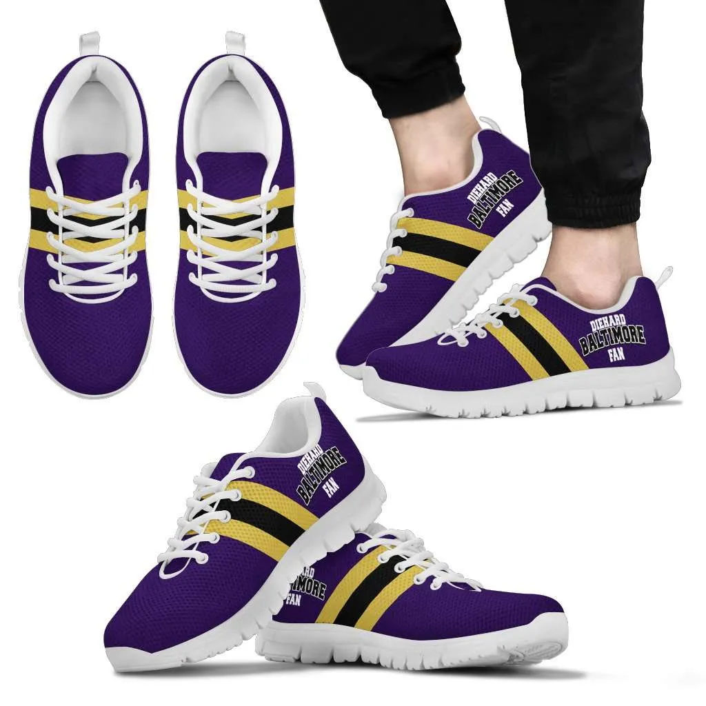 Diehard Baltimore Fan Running Shoes
