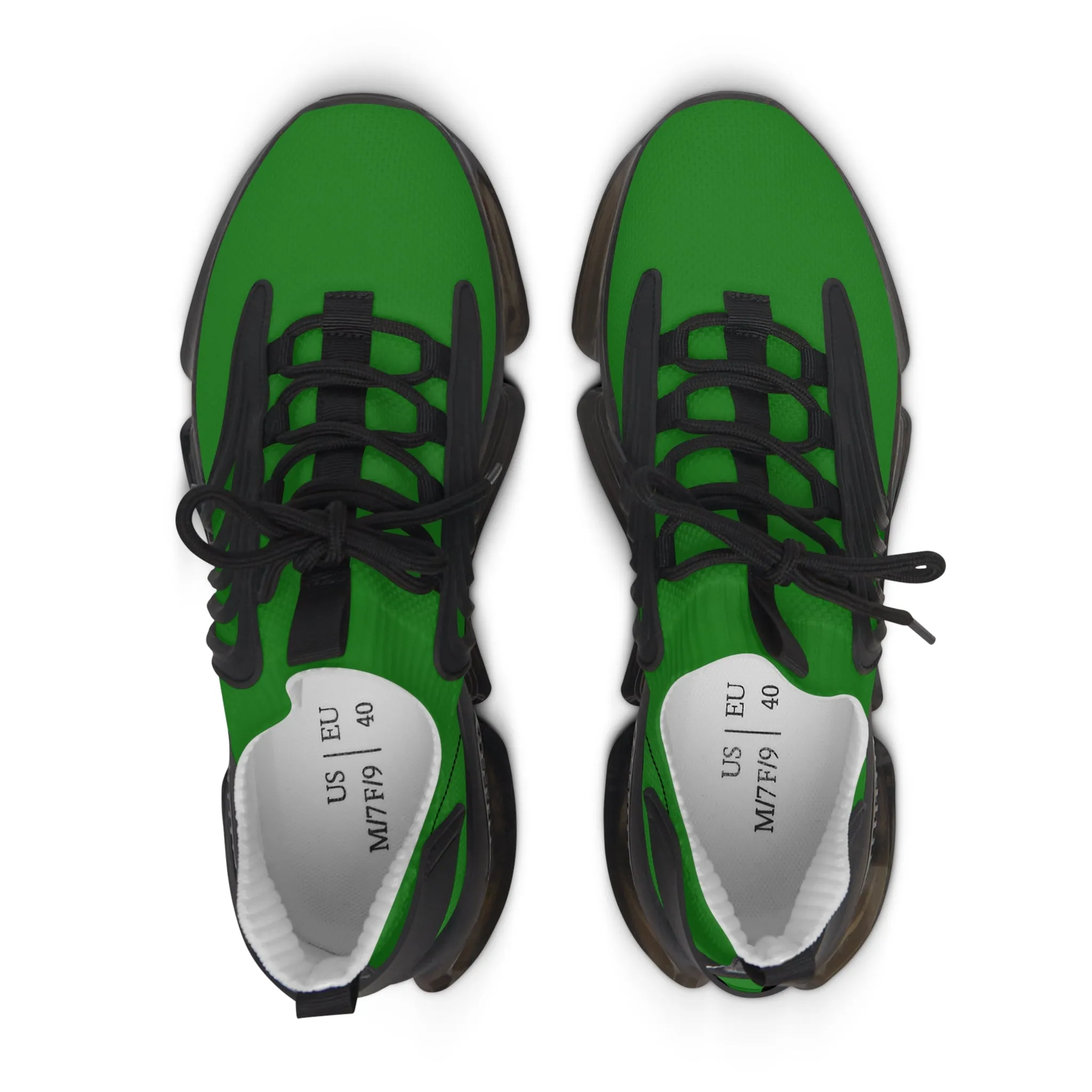 Forest Green Women's Mesh Sneakers
