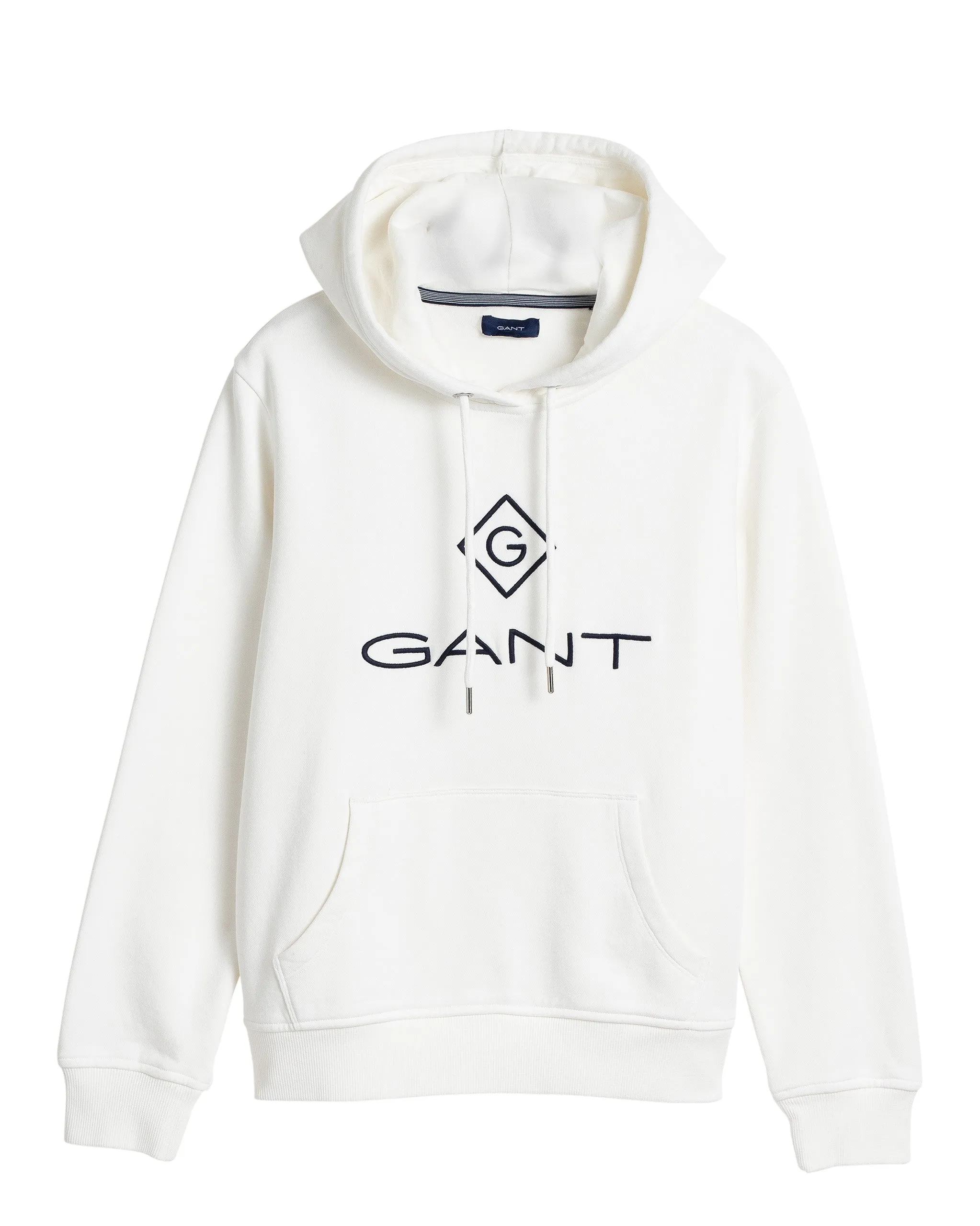 Gant Lock Up Sweat Hoodie - Eggshell