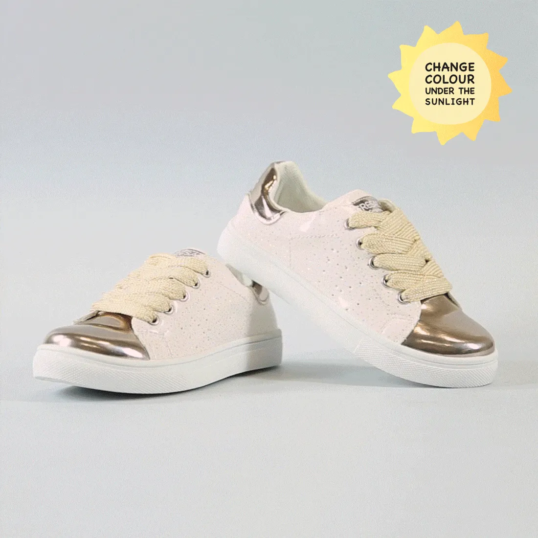 Girl's Solar Colour Changing Sneakers