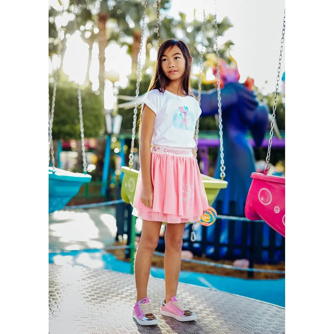 Girl's Solar Colour Changing Sneakers