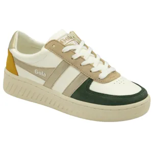 GOLA-GRANDSLAM TRIDENT SNEAKERS White/Evergreen/Gold/Sun 63857