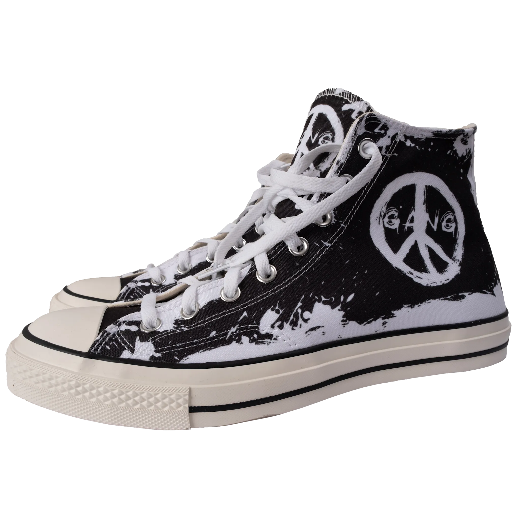 High Top shoes" Peace Grunge " - PEACE GANG