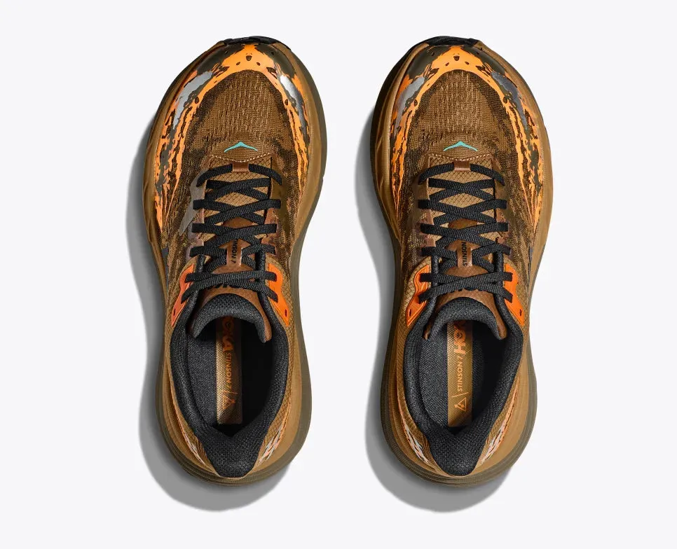 Hoka Stinson 7 Running Shoe - Honey / Antique Olive
