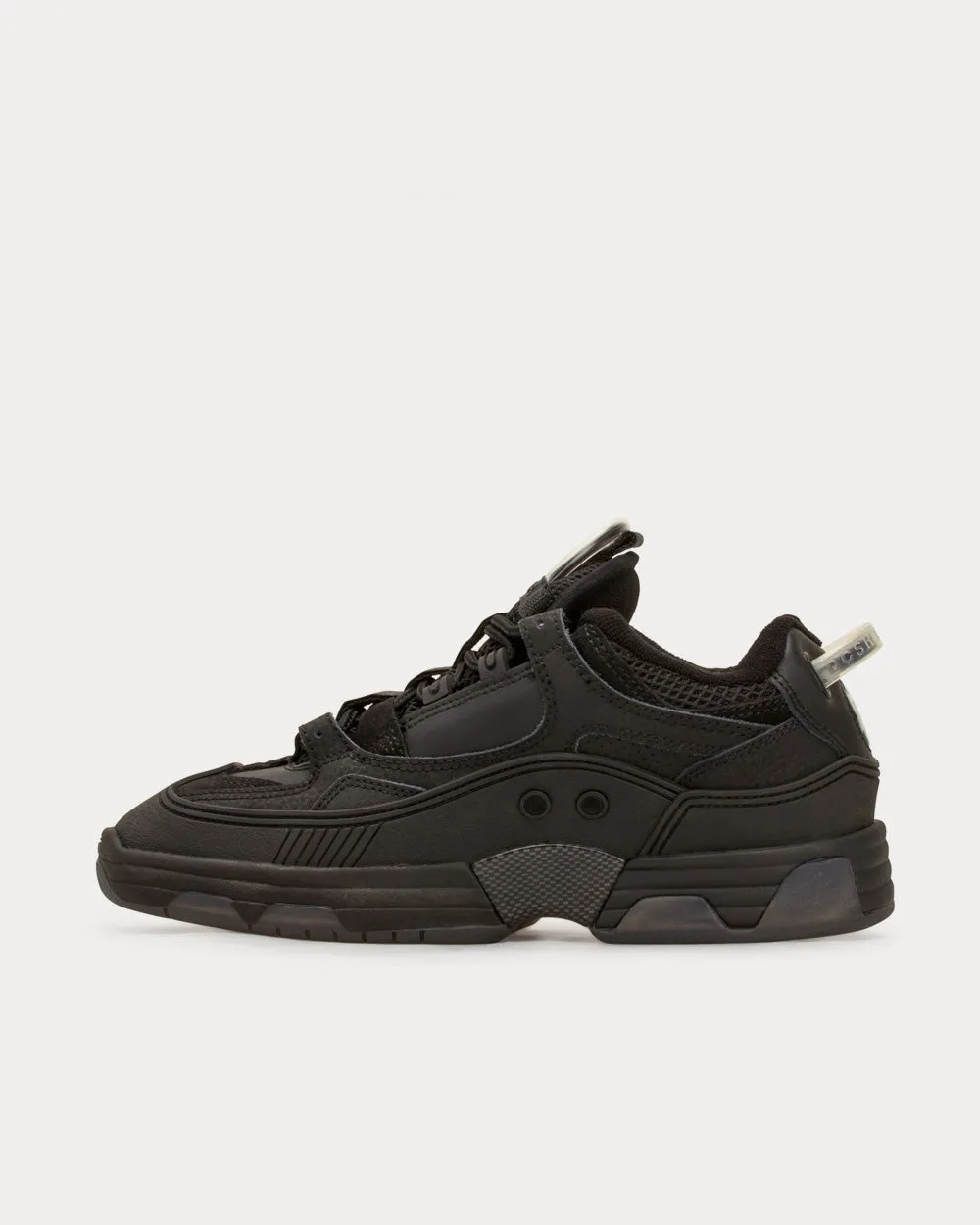 Hybrid Black Low Top Sneakers