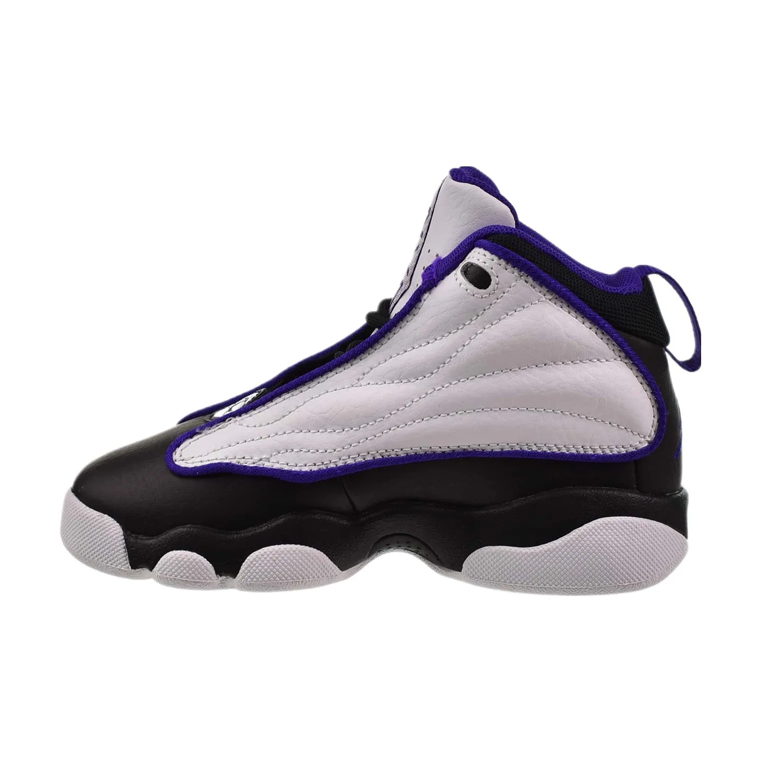 Jordan Pro Strong (PS) Little Kids' Shoes White/Electro Purple