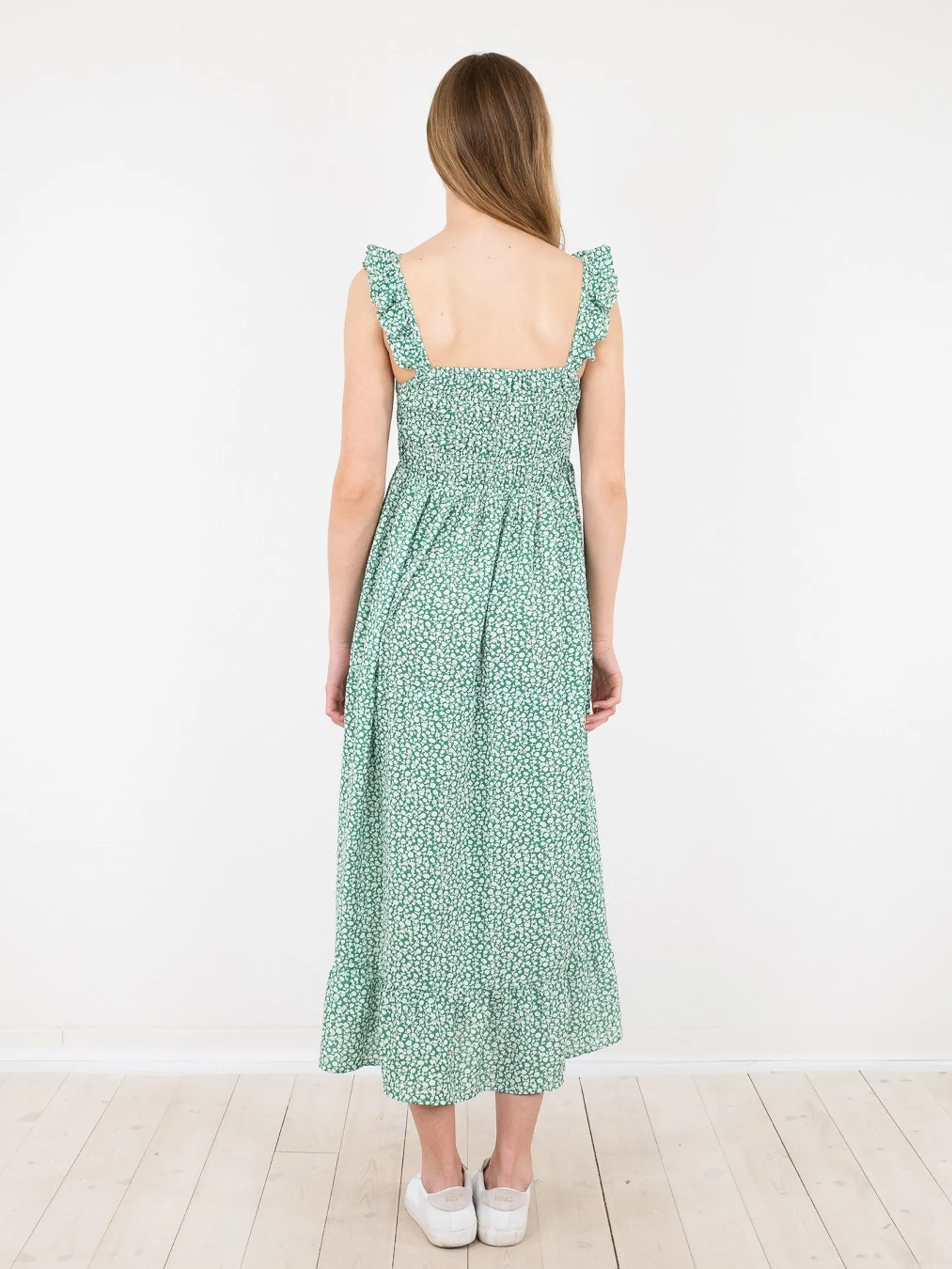 Kathy Flower Love Dress - Green