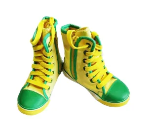 Kids Hard Soles Rubber Shoes - Stripes