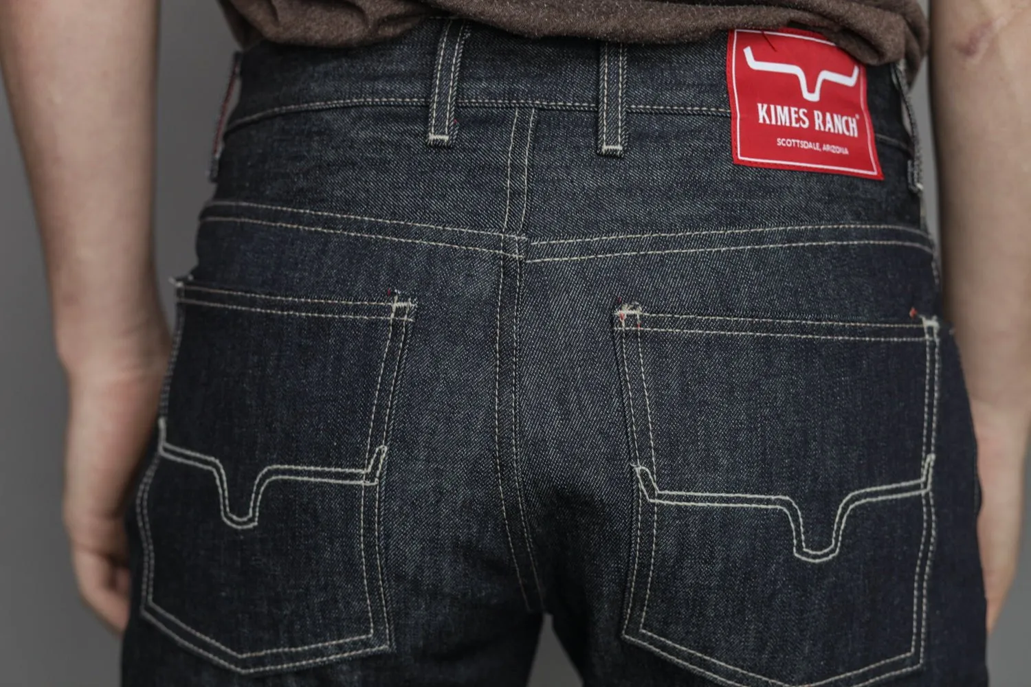 Kimes Ranch Mens Raw James Jeans Blue 100% Cotton 27x32