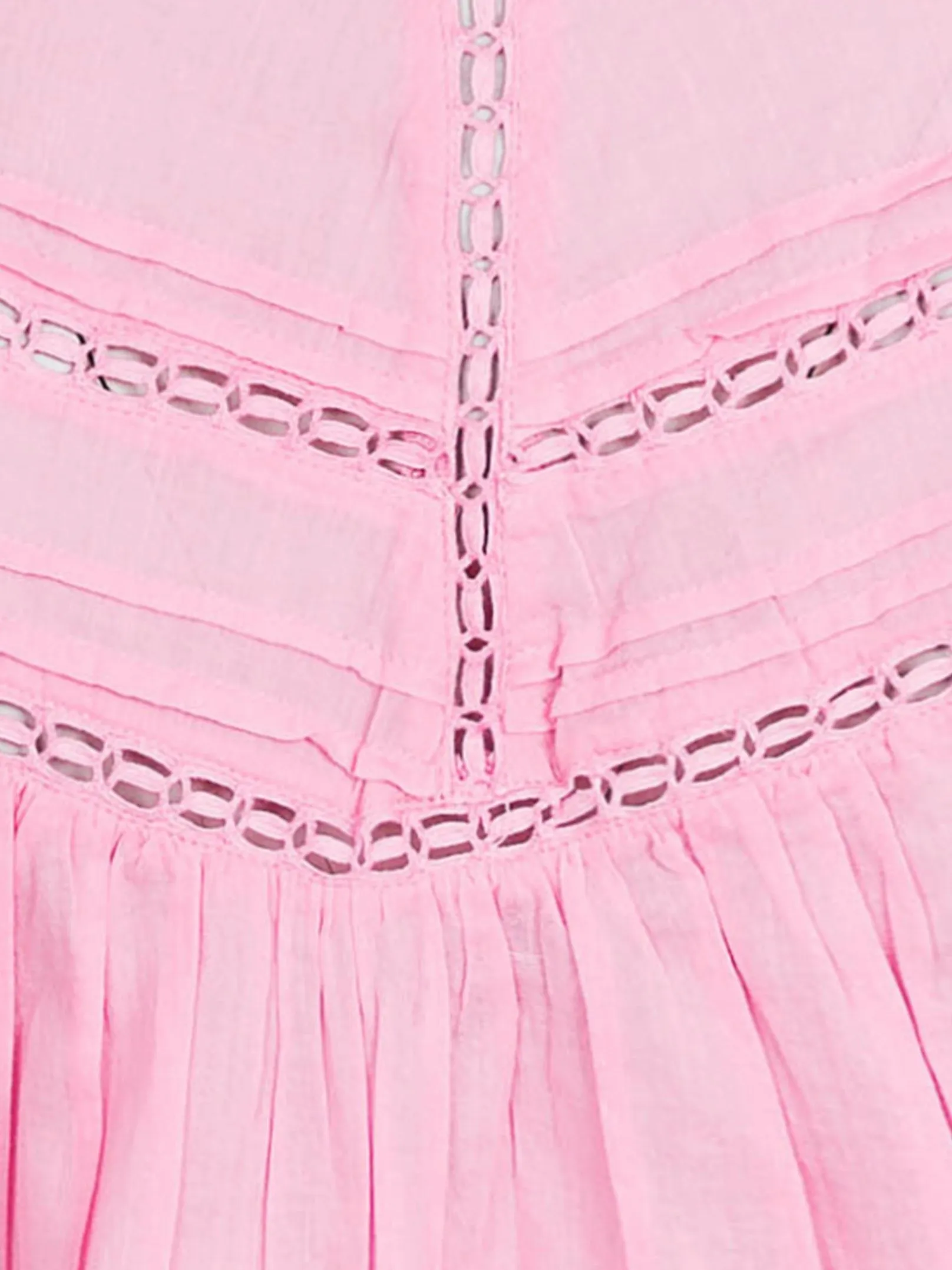 Klaire S Voile Dress - Soft Pink