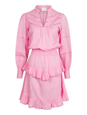 Klaire S Voile Dress - Soft Pink