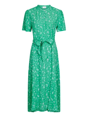 Lane Shade Flower Dress - Soft Green