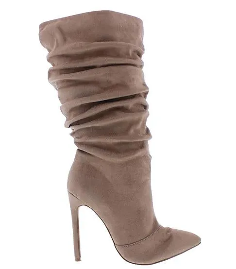 LAVATO SLOUCH BOOT - TAUPE
