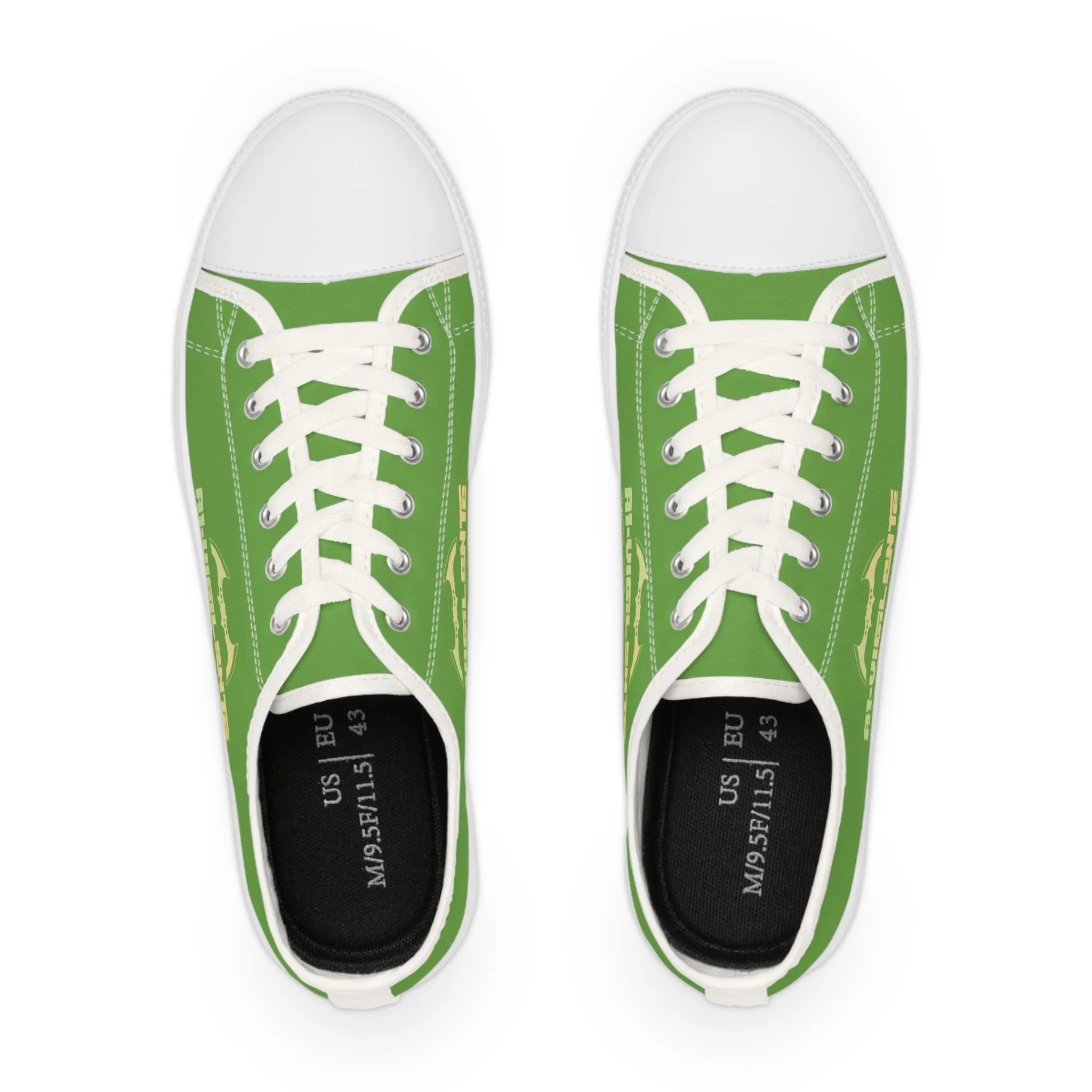 Light Green A1-Vigilante  Men's Low Top Sneakers
