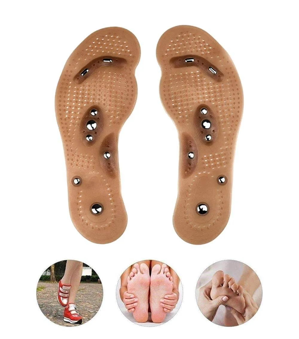 Magnetic Acupressure Massage Therapy Insoles | Improve Foot Health And Blood Circulation