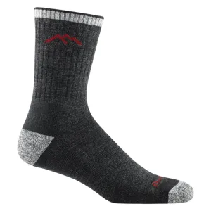 Men's Darn Tough Hiker Micro Crew Midweight Hiking Sock Color: Black Men's Darn Tough Hiker Micro Crew Midweight Hiking Sock Color: Black
