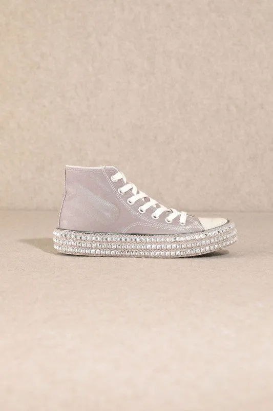 Milk Teaash Rivets Soft Flat Heel Thick Bottom Cloth Shoes