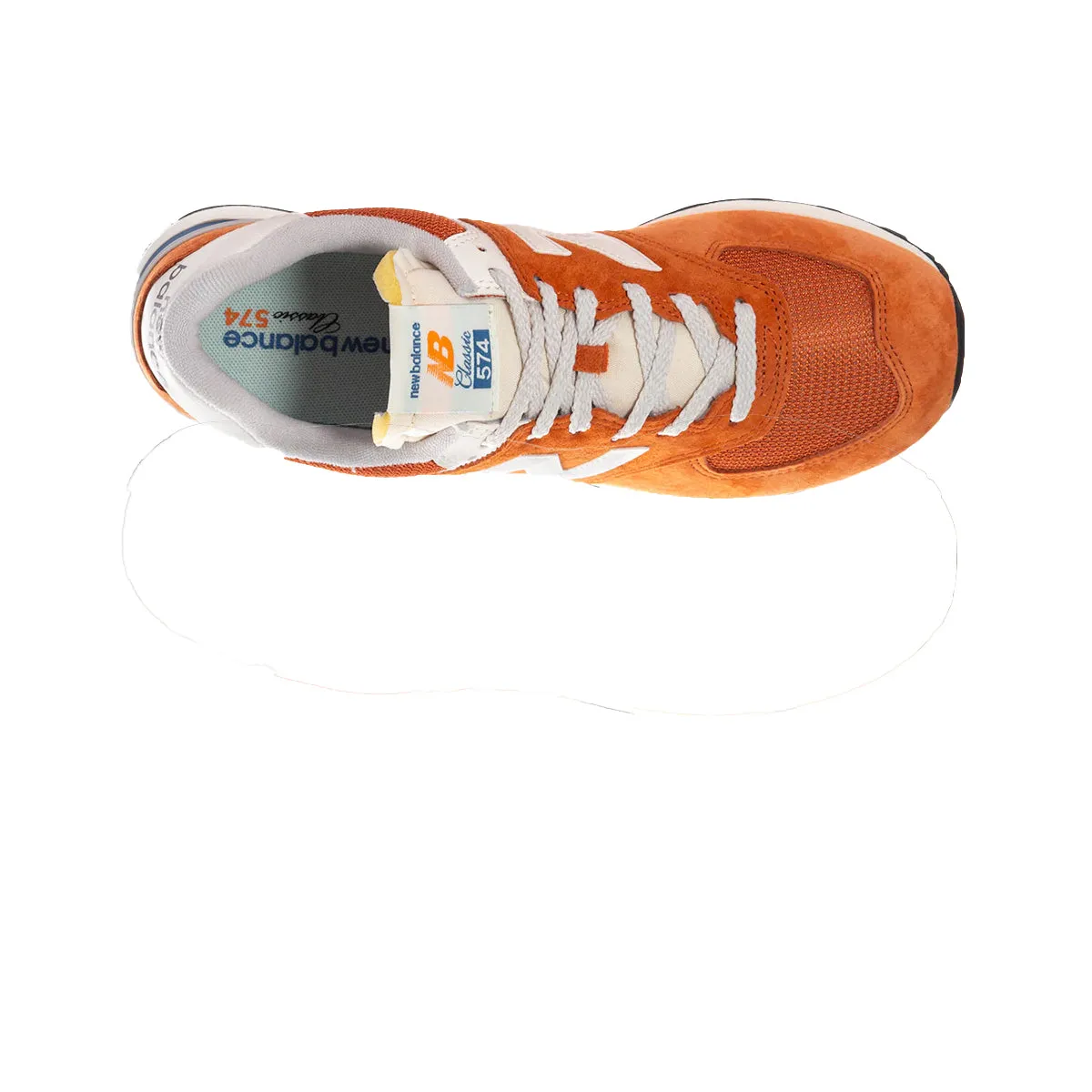 New Balance Unisex 574 Running Shoes U574VPA Infield Clay/Sea Salt