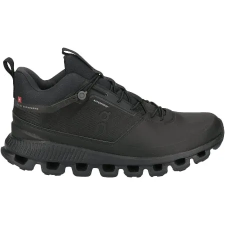 On Cloud Men's Cloud Hi Waterproof Hiking Books- All Black